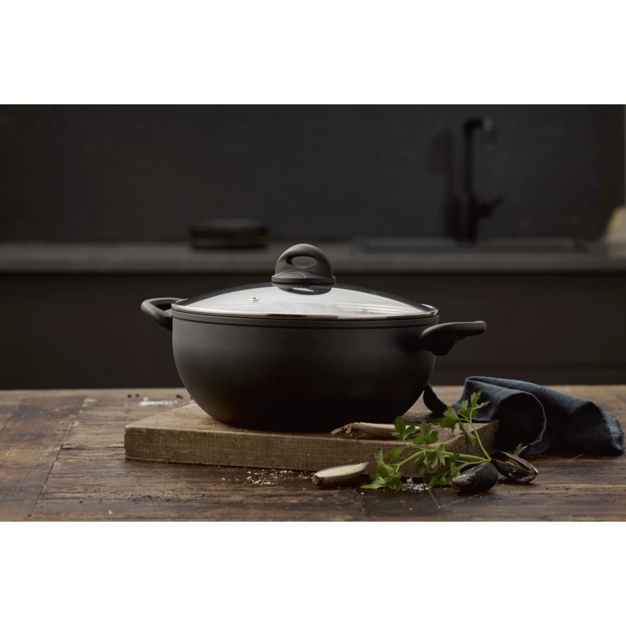 Funktion Ceramica Bratpfanne 6 L, Schwarz