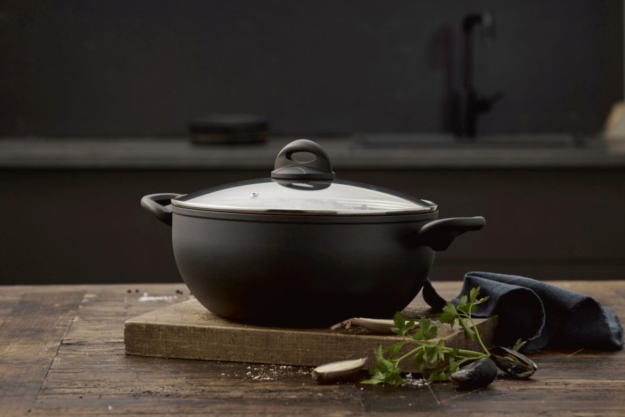 Funktion Ceramica Bratpfanne 6 L, Schwarz