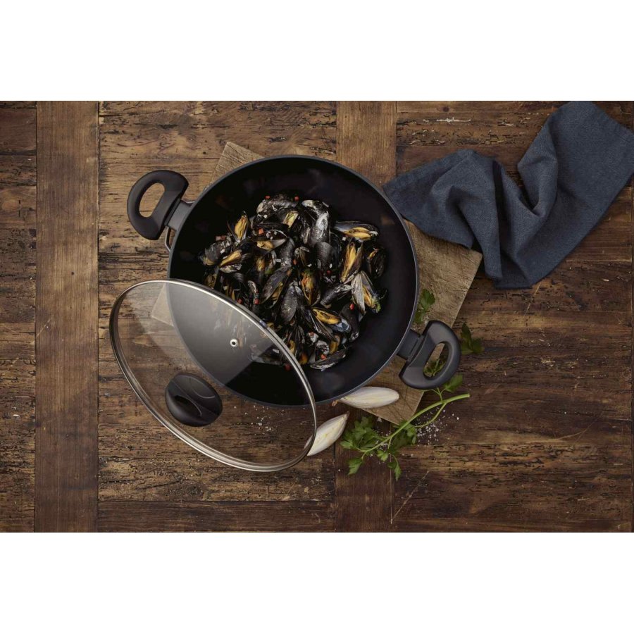 Funktion Ceramica Bratpfanne 6 L, Schwarz