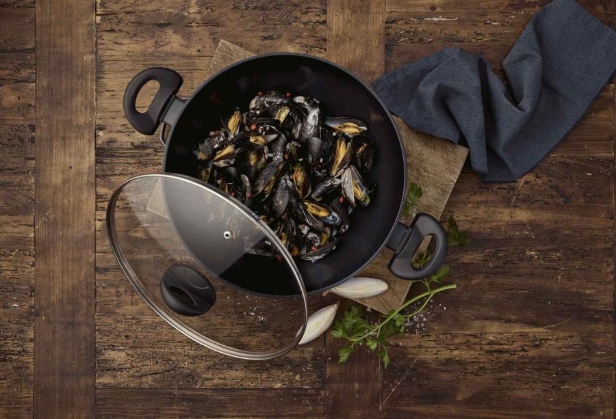 Funktion Ceramica Bratpfanne 6 L, Schwarz