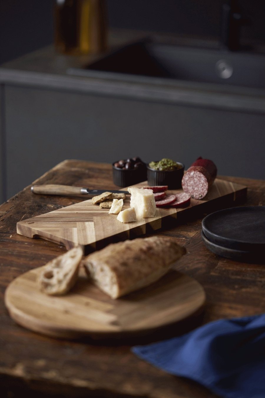 HOLM Servierbrett 45 cm, Akazie