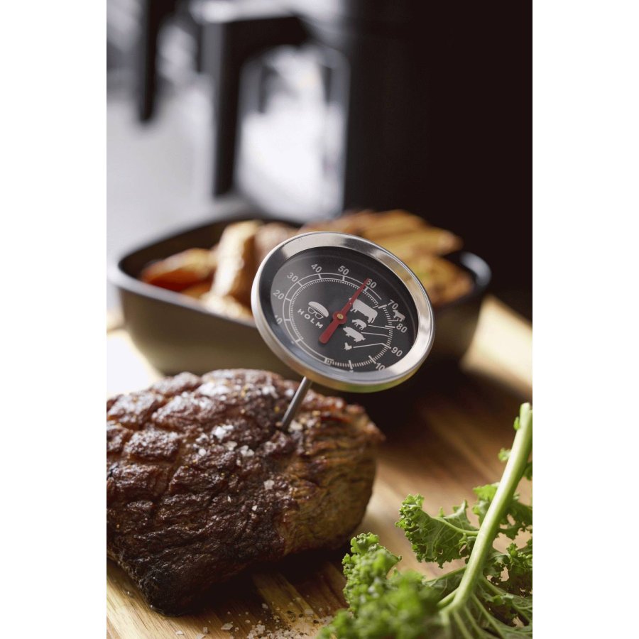 HOLM Bratthermometer 7 cm, Stahl