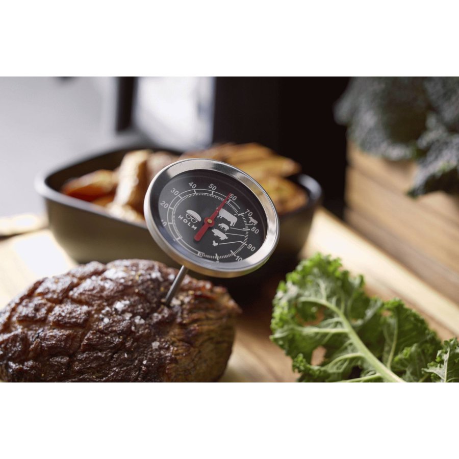 HOLM Bratthermometer 7 cm, Stahl