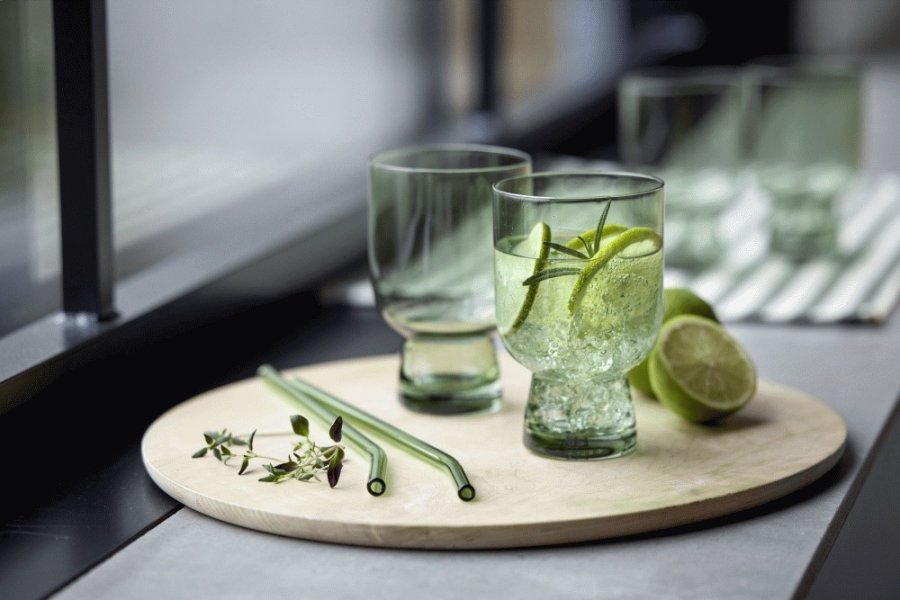 Lyngby Glas Sorrento Wasserglas 4er Set 30 cl, Grn