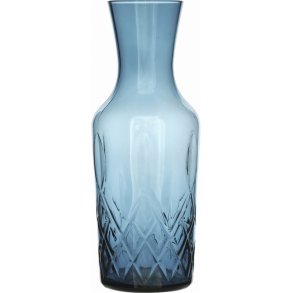 Lyngby Glas Sorrento Wasserkaraffe 1 L, Blau