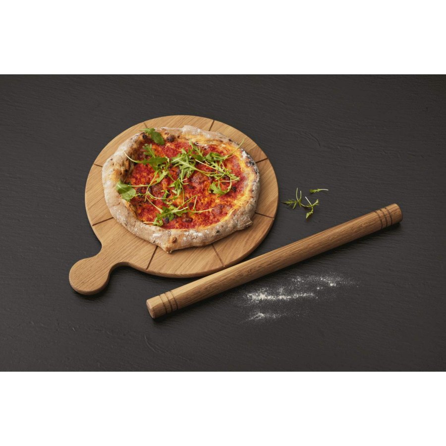 Mors Foresta Pizza Schneidebrett m. Rillen