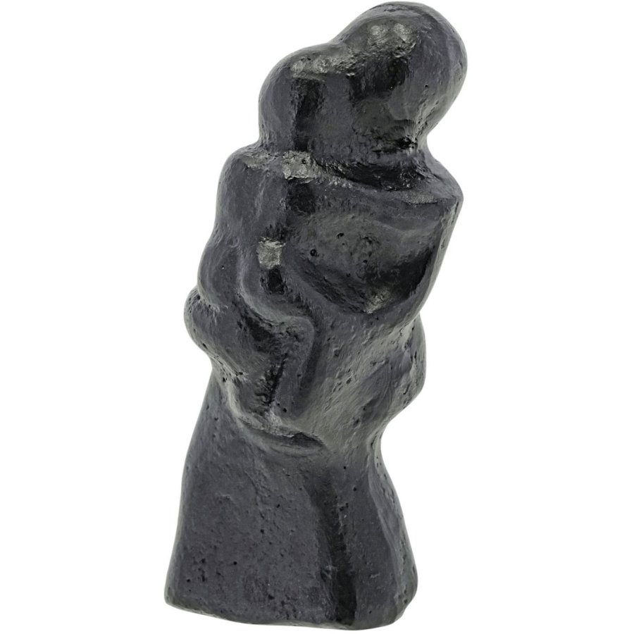 Mors Skulptur Love Lives in Us H8,5 cm, Schwarz