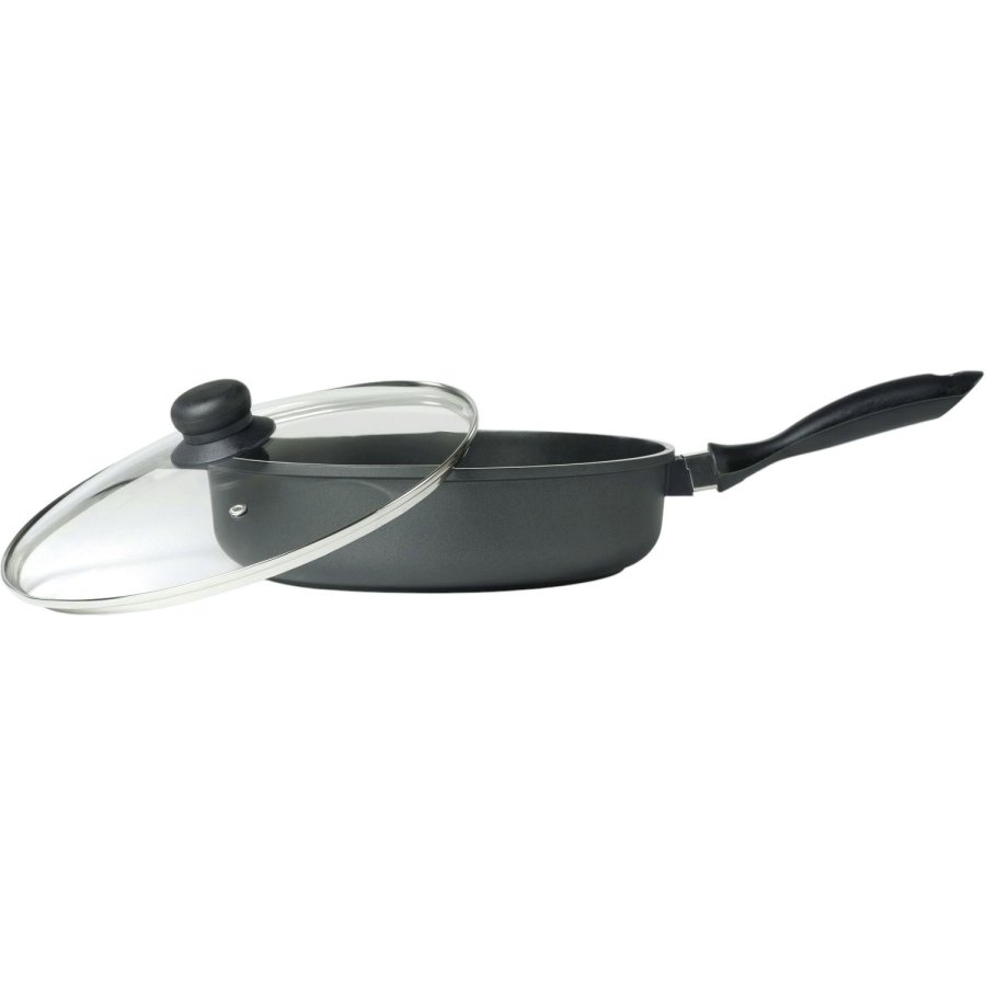 Funktion Sauterpfanne mit Keramik-Antihaftbeschichtung 28 cm, Schwarz