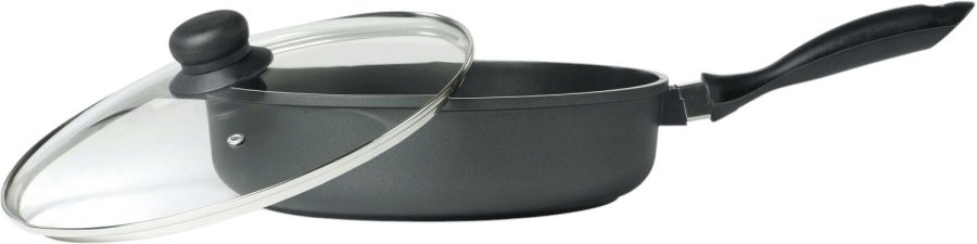 Funktion Sauterpfanne mit Keramik-Antihaftbeschichtung 28 cm, Schwarz