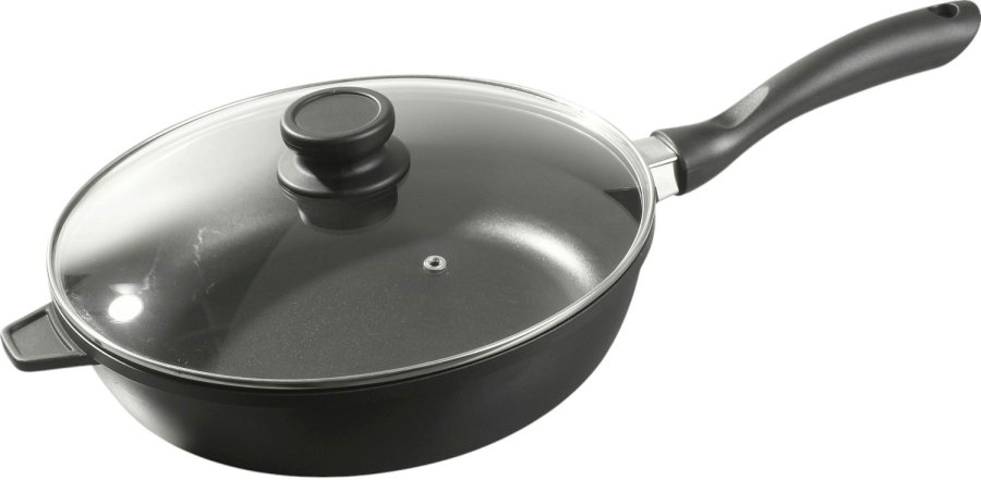 Funktion Sauterpfanne mit Keramik-Antihaftbeschichtung 28 cm, Schwarz