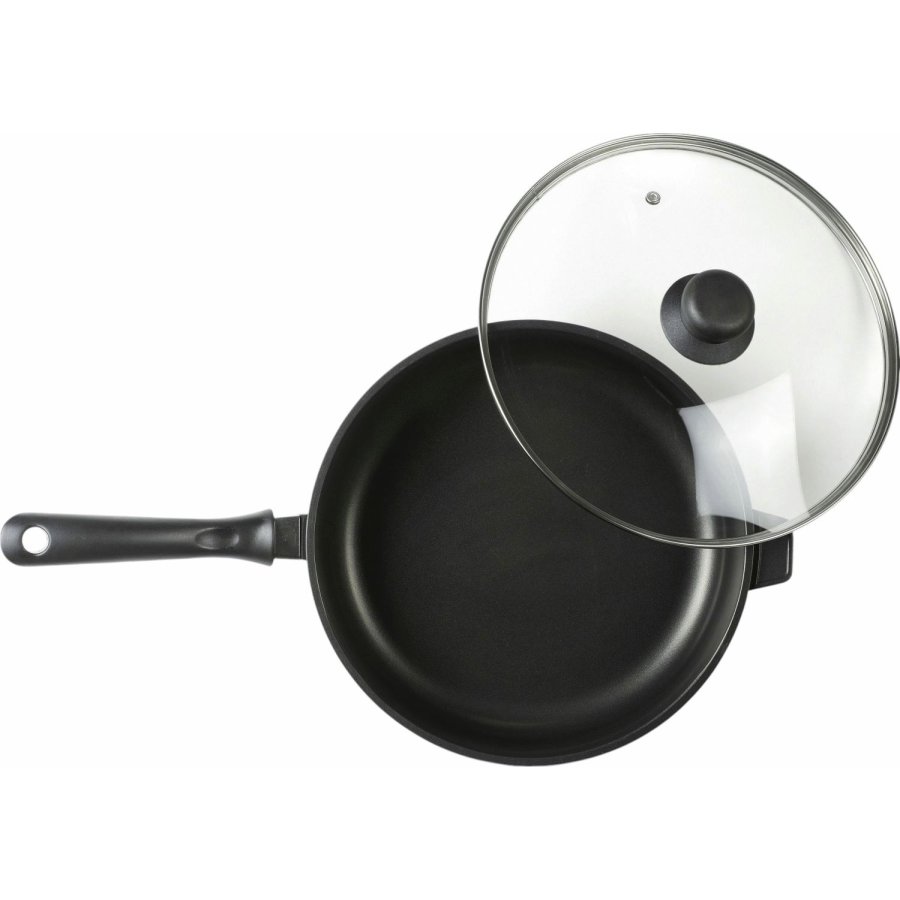 Funktion Sauterpfanne mit Keramik-Antihaftbeschichtung 28 cm, Schwarz