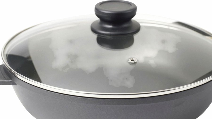 Funktion Sauterpfanne mit Keramik-Antihaftbeschichtung 28 cm, Schwarz