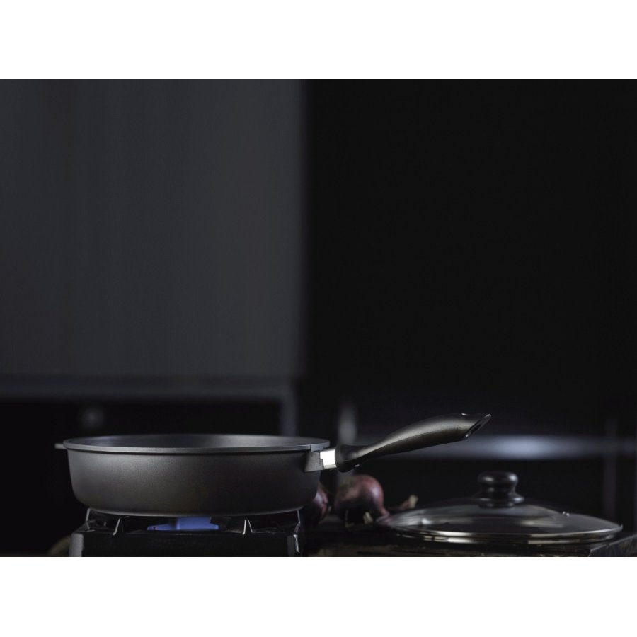 Funktion Sauterpfanne mit Keramik-Antihaftbeschichtung 28 cm, Schwarz