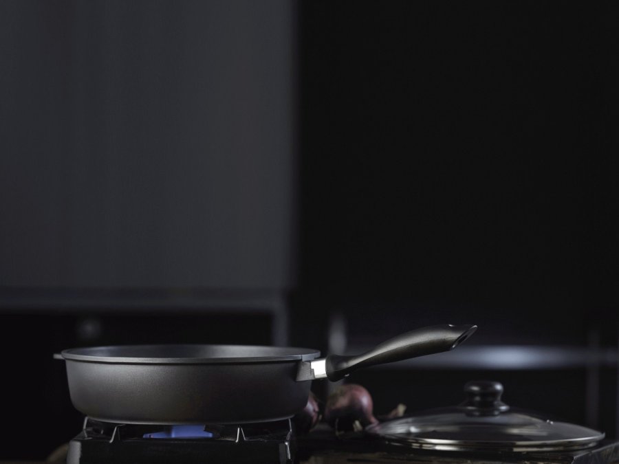 Funktion Sauterpfanne mit Keramik-Antihaftbeschichtung 28 cm, Schwarz