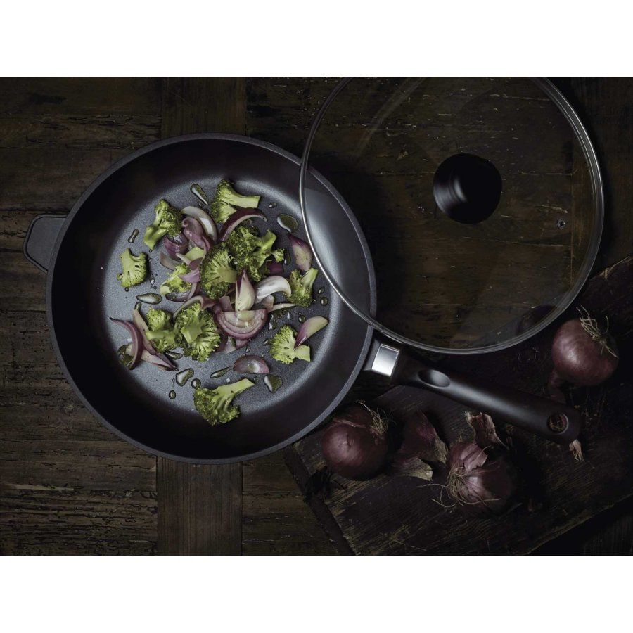 Funktion Sauterpfanne mit Keramik-Antihaftbeschichtung 28 cm, Schwarz
