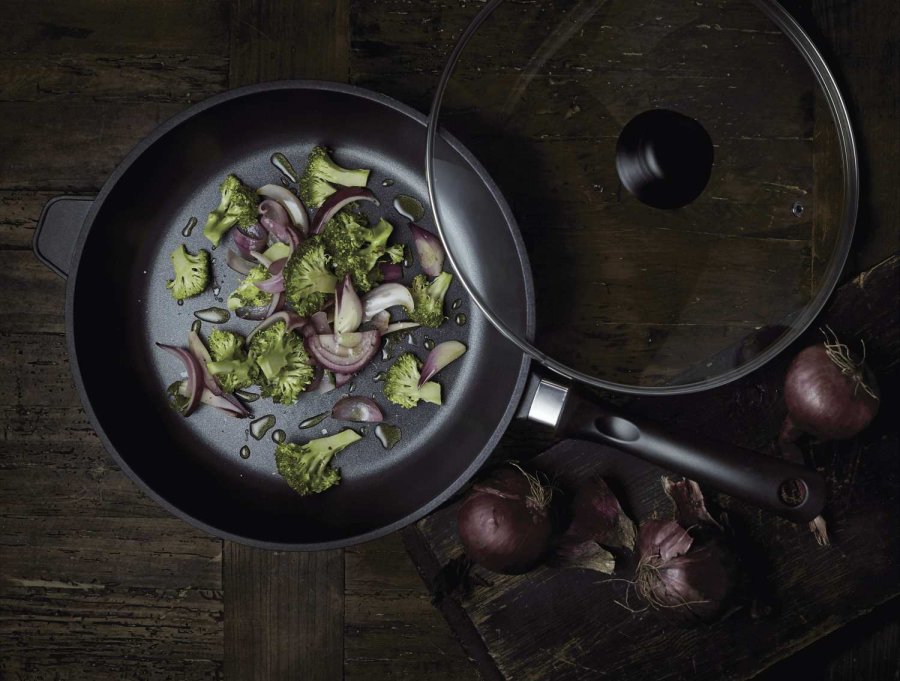 Funktion Sauterpfanne mit Keramik-Antihaftbeschichtung 28 cm, Schwarz