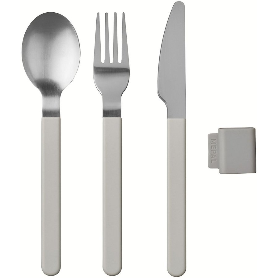 Mepal Silueta Besteckset 3er Set, Wei