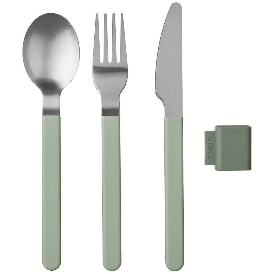 Mepal Silueta Besteckset 3er Set, Bordic Sage