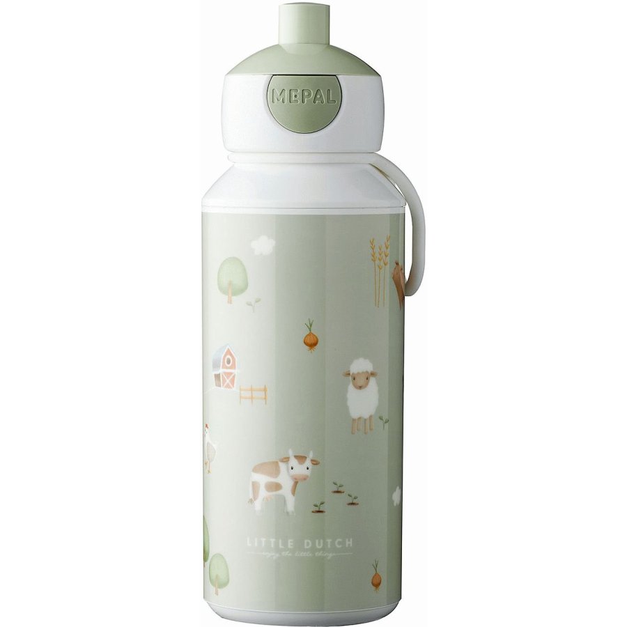 Mepal Pop-up Campus Drikkeflaske 400 ml, Little Farm