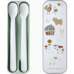 Mepal Mio Kochlffel 2er Set 16,5 cm, Little Farm