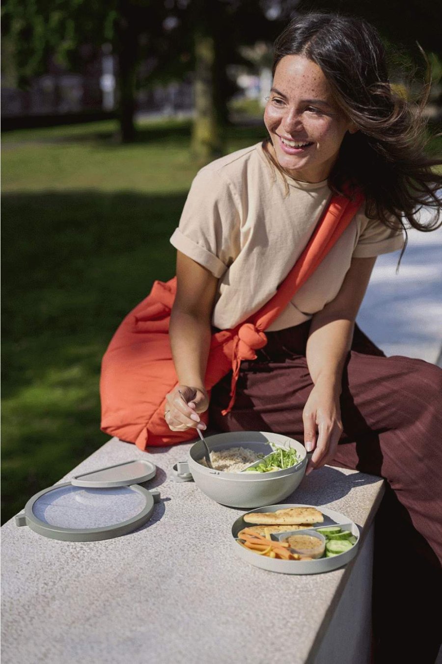 Mepal Vita Brotdose 1500 ml, Nordic Sage