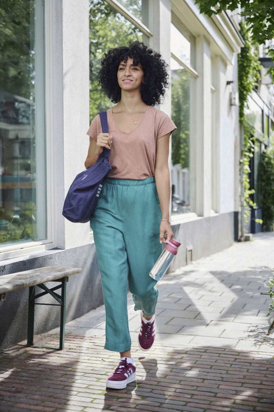 Mepal Vita Wasserflasche 700 ml, Vivid Mauve