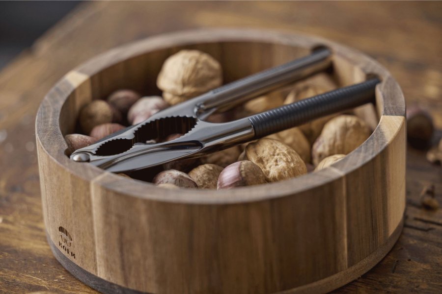 HOLM Nussknacker-Set 17 cm, Akazie