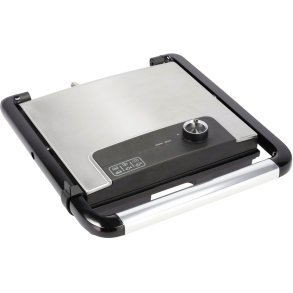 HOLM Paninigrill 2000W, Silber/Schwarz