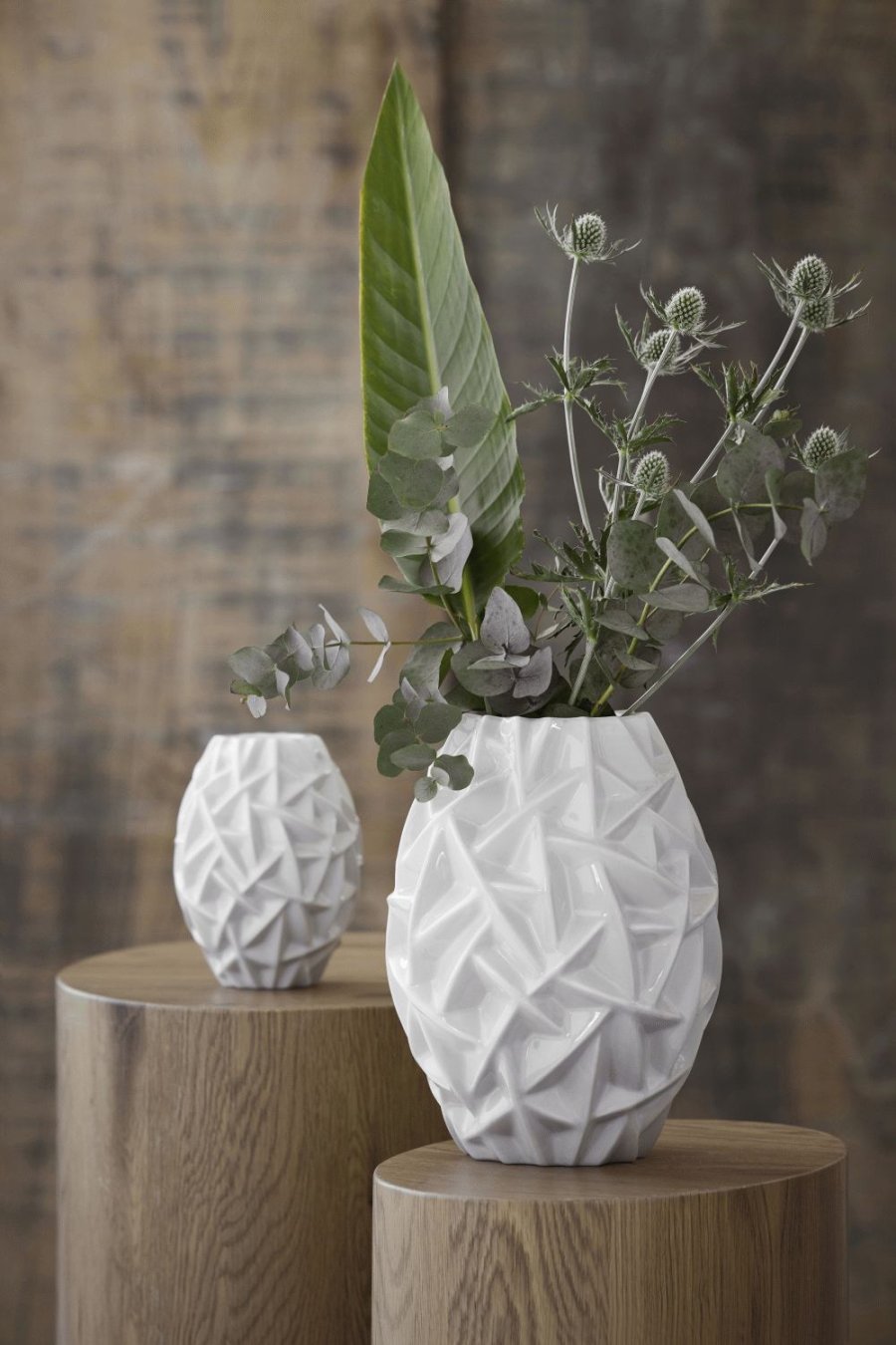 Mors Willow Vase H16 cm, Wei