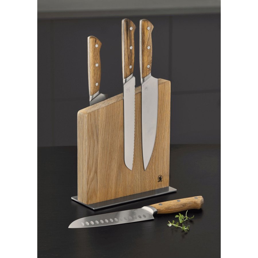 Mors Foresta Messerblock 24 cm, Eiche