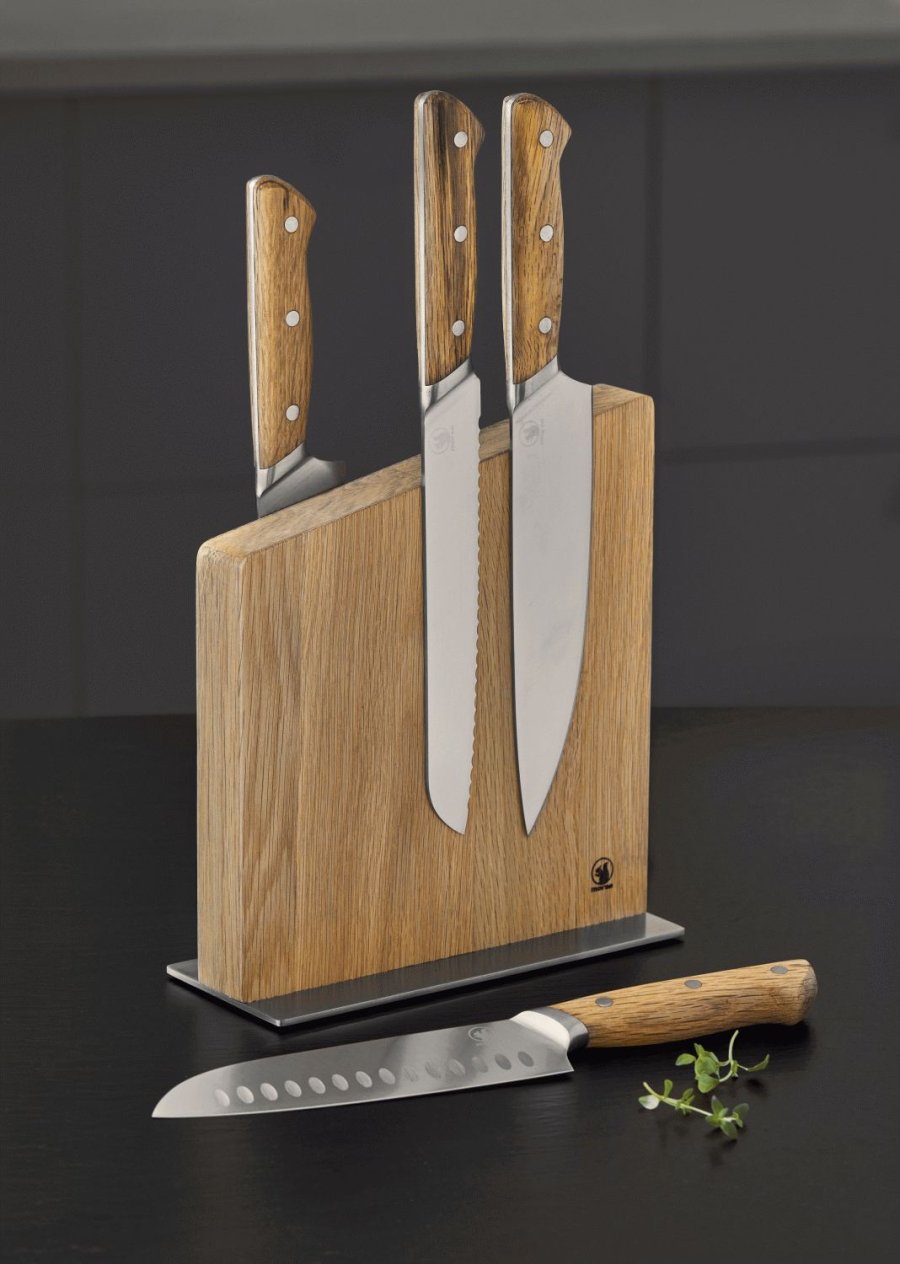 Mors Foresta Messerblock 24 cm, Eiche