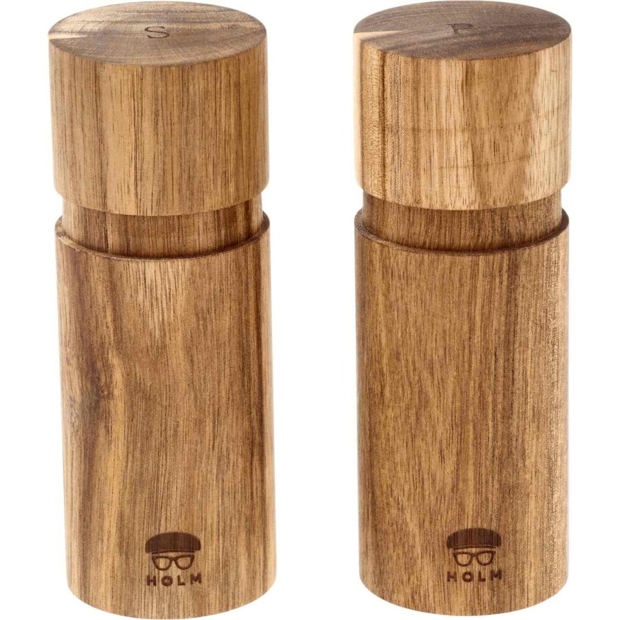 HOLM Salz- und Pfeffermhle 15,2 cm, Akazie