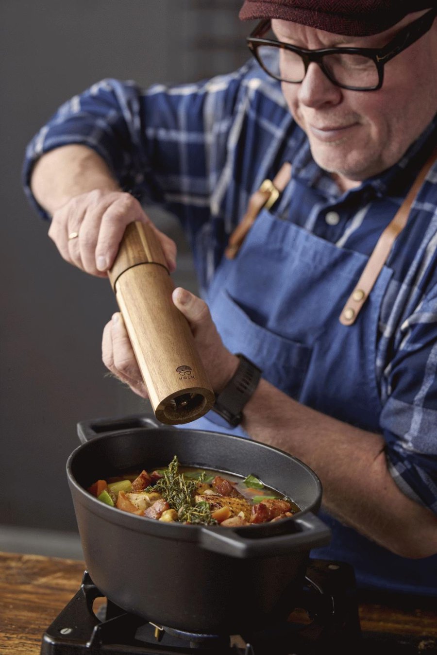 HOLM Pfeffermhle 20,3 cm, Akazie