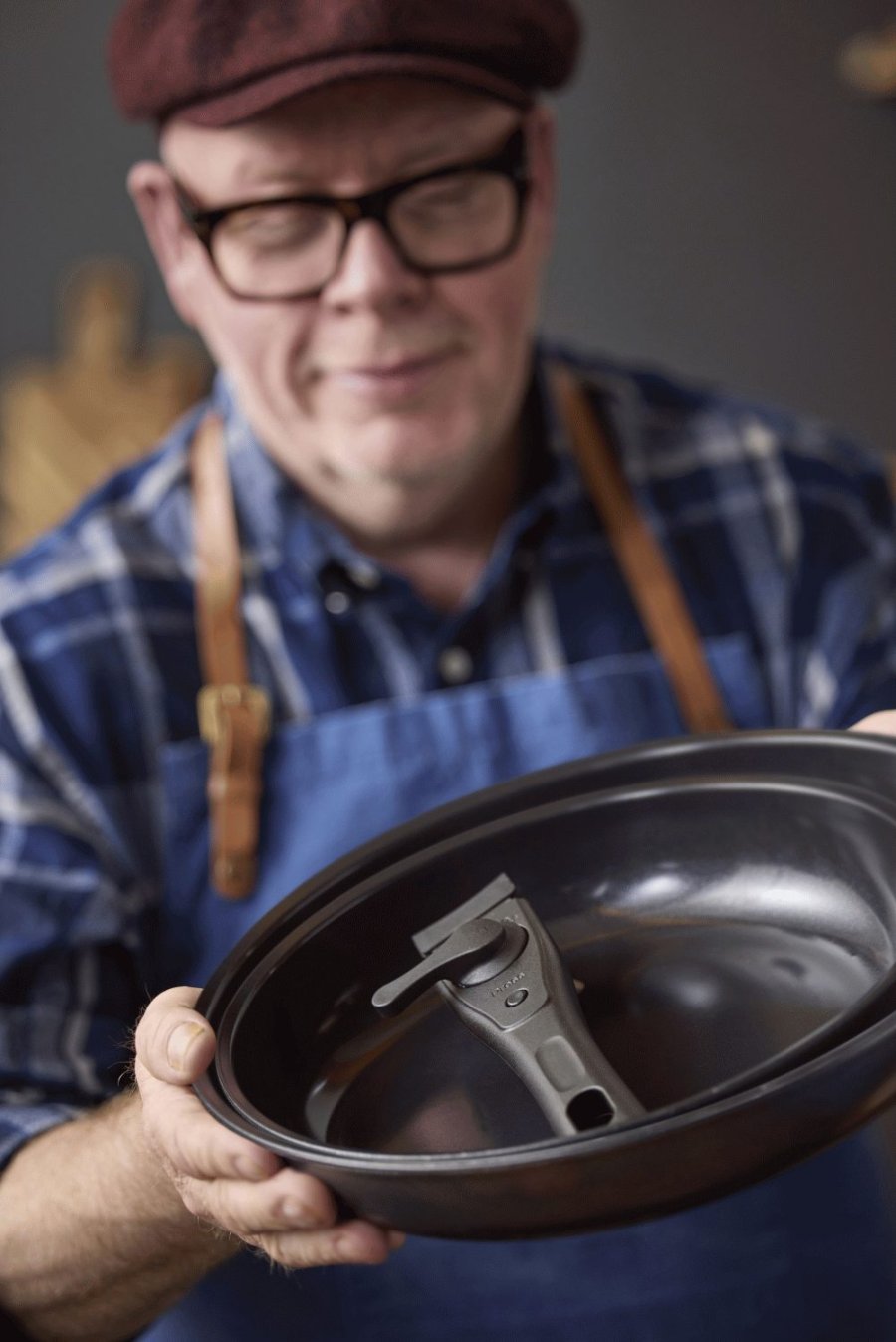 HOLM Bratpfannenset mit abnehmbarem Griff 2er Set 24/28 cm