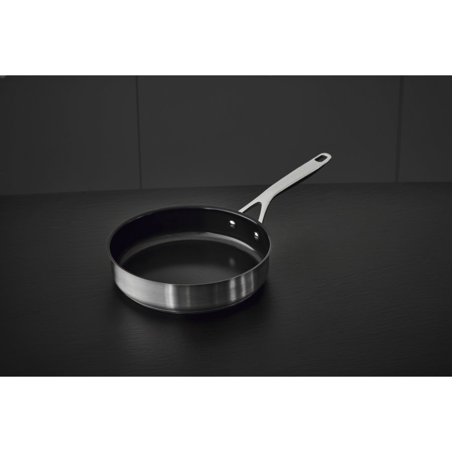 Mors 79NORD Sauterpfanne m. Glasdeckel und Keramik-Antihaftbeschichtung 26 cm