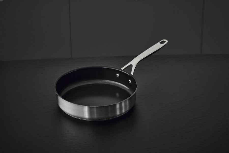 Mors 79NORD Sauterpfanne m. Glasdeckel und Keramik-Antihaftbeschichtung 26 cm