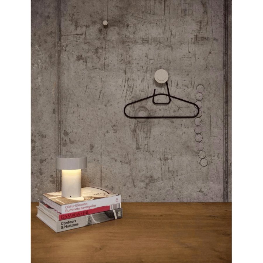 Zone Denmark Oblong Tischlampe H18 cm, Warm Grey