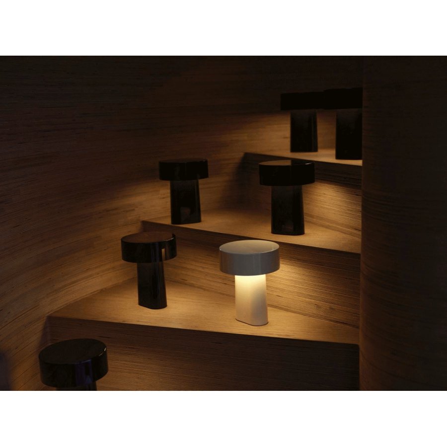 Zone Denmark Oblong Tischlampe H18 cm, Warm Grey