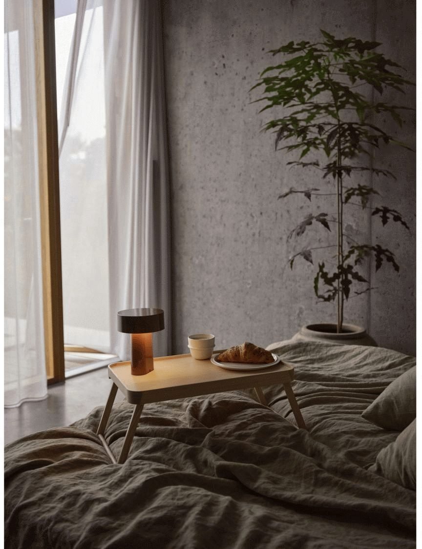 Zone Denmark Oblong Tischlampe H18 cm, Marple