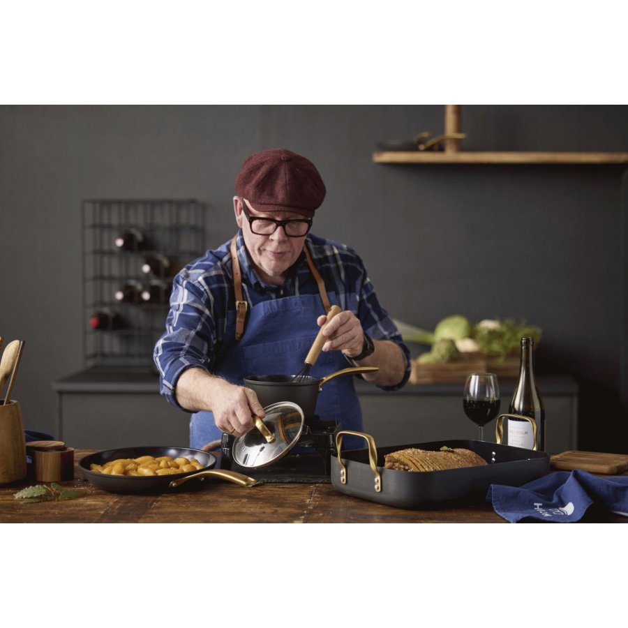 HOLM Brasserie Bratpfanne mit Keramischer Antihaftbeschichtung 28 cm