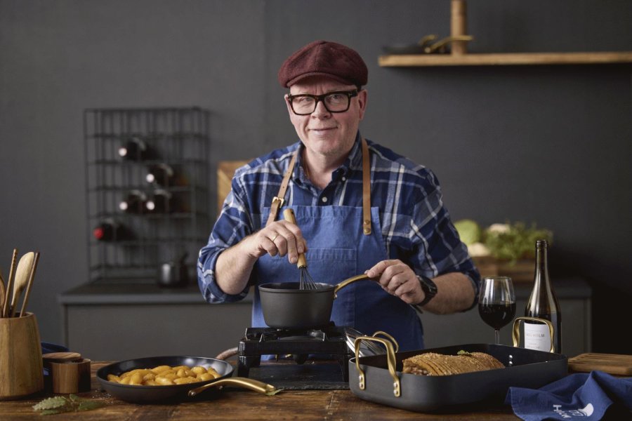 HOLM Brasserie Bratpfanne mit Keramischer Antihaftbeschichtung 28 cm