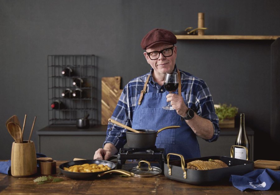 HOLM Brasserie Bratpfanne mit Keramischer Antihaftbeschichtung 28 cm