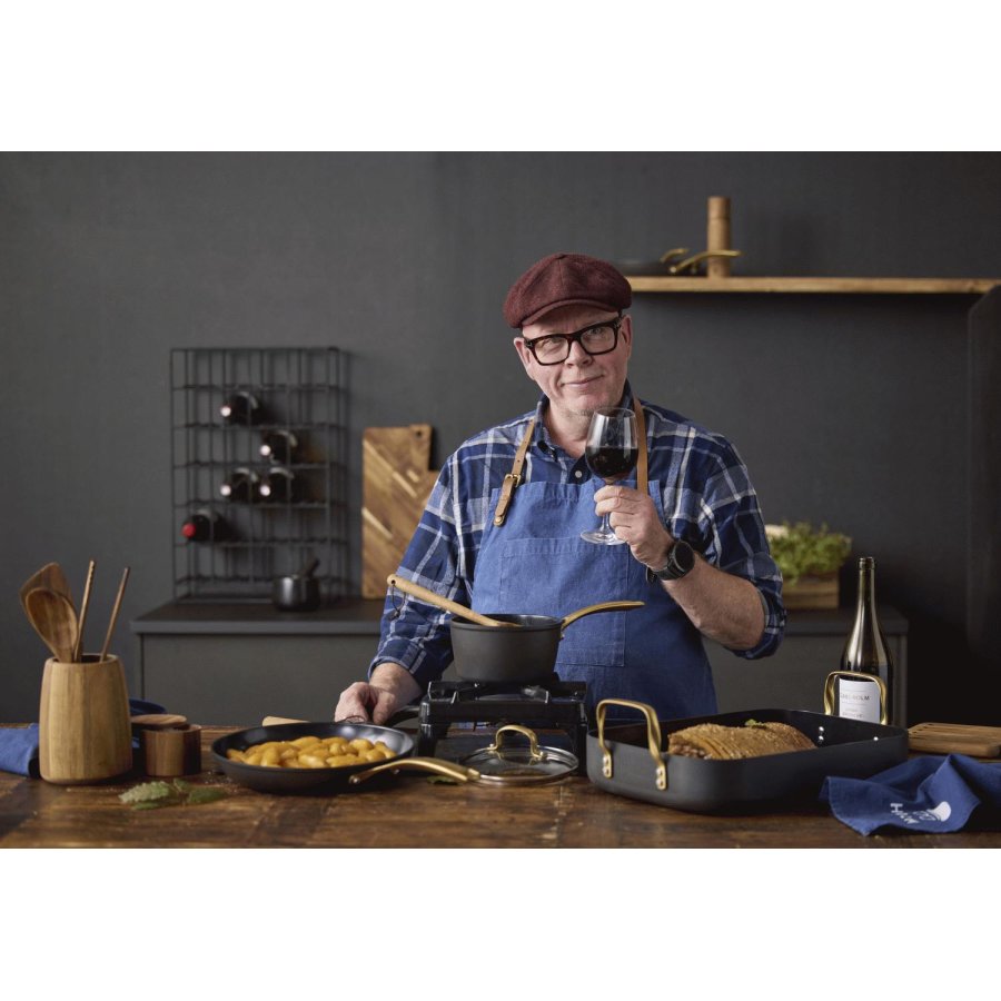 HOLM Brasserie Kasserolle mit keramischer Antihaftbeschichtung 1,5 L