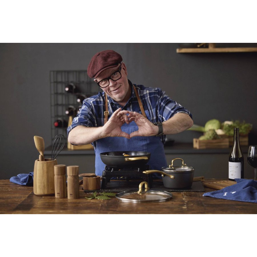 HOLM Brasserie Schmorpfanne mit keramischer Antihaftbeschichtung 2,6 L
