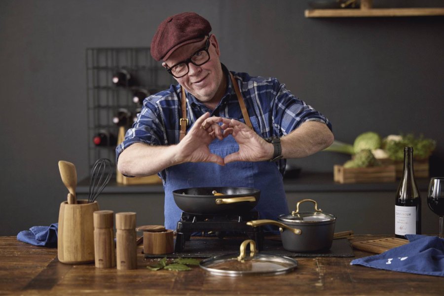 HOLM Brasserie Schmorpfanne mit keramischer Antihaftbeschichtung 2,6 L