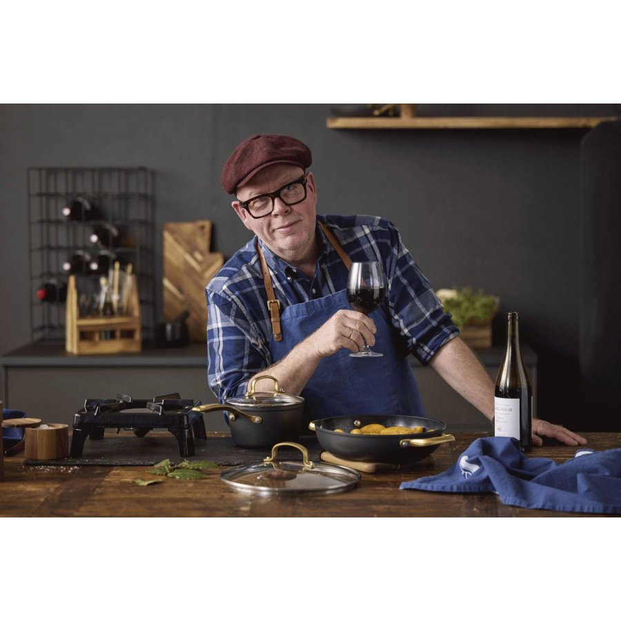 HOLM Brasserie Schmorpfanne mit keramischer Antihaftbeschichtung 2,6 L