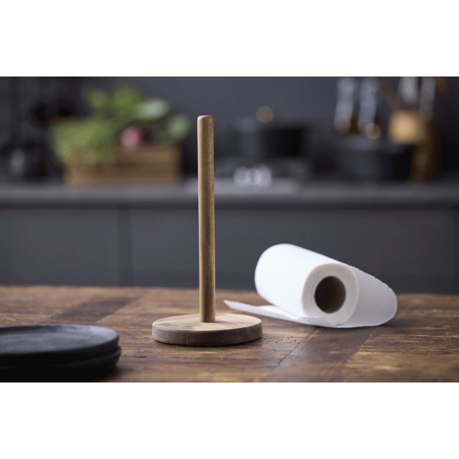 HOLM Kchenrollenhalter H28 cm, Akazie