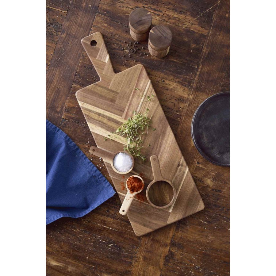 HOLM Messlffel-Set 3er Set, Akazie