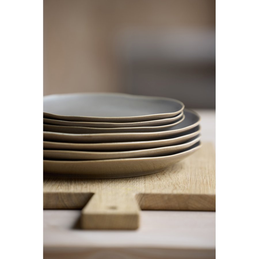 Villa Collection Shoku Tallerken 20 cm, Warm Brown
