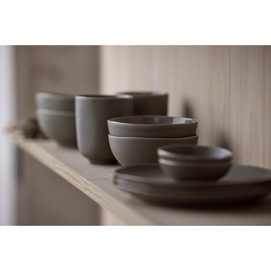 Villa Collection Shoku Tallerken 20 cm, Warm Brown